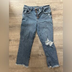 Blue jeans bundled